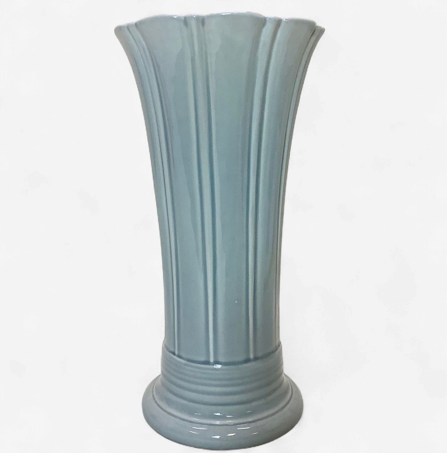 Fiesta Medium Flared Vase, Pearl Gray - RS5720