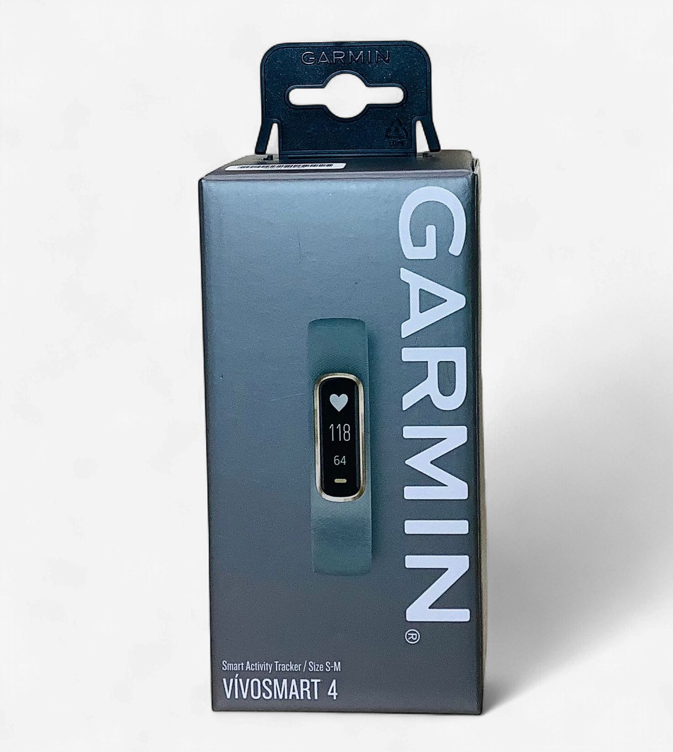 Garmin Vivosmart 4 Activity Tracker (Size S-M), Black with Midnight -RS5730