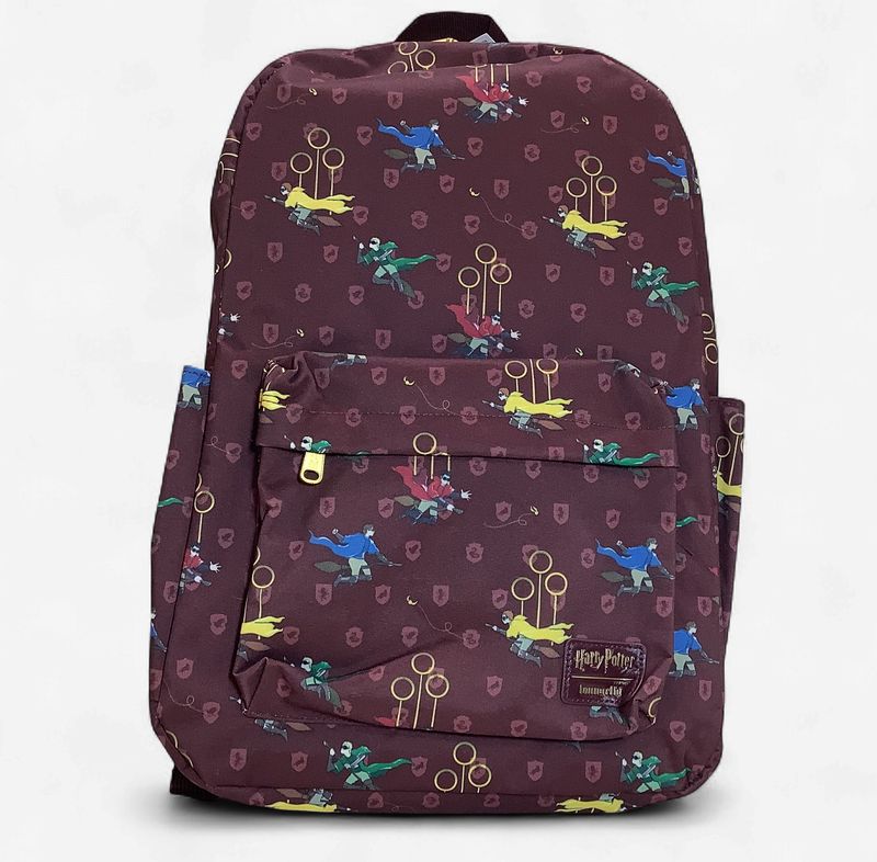 Loungefly Harry Potter Quidditch Backpack, Burgundy - RS5745