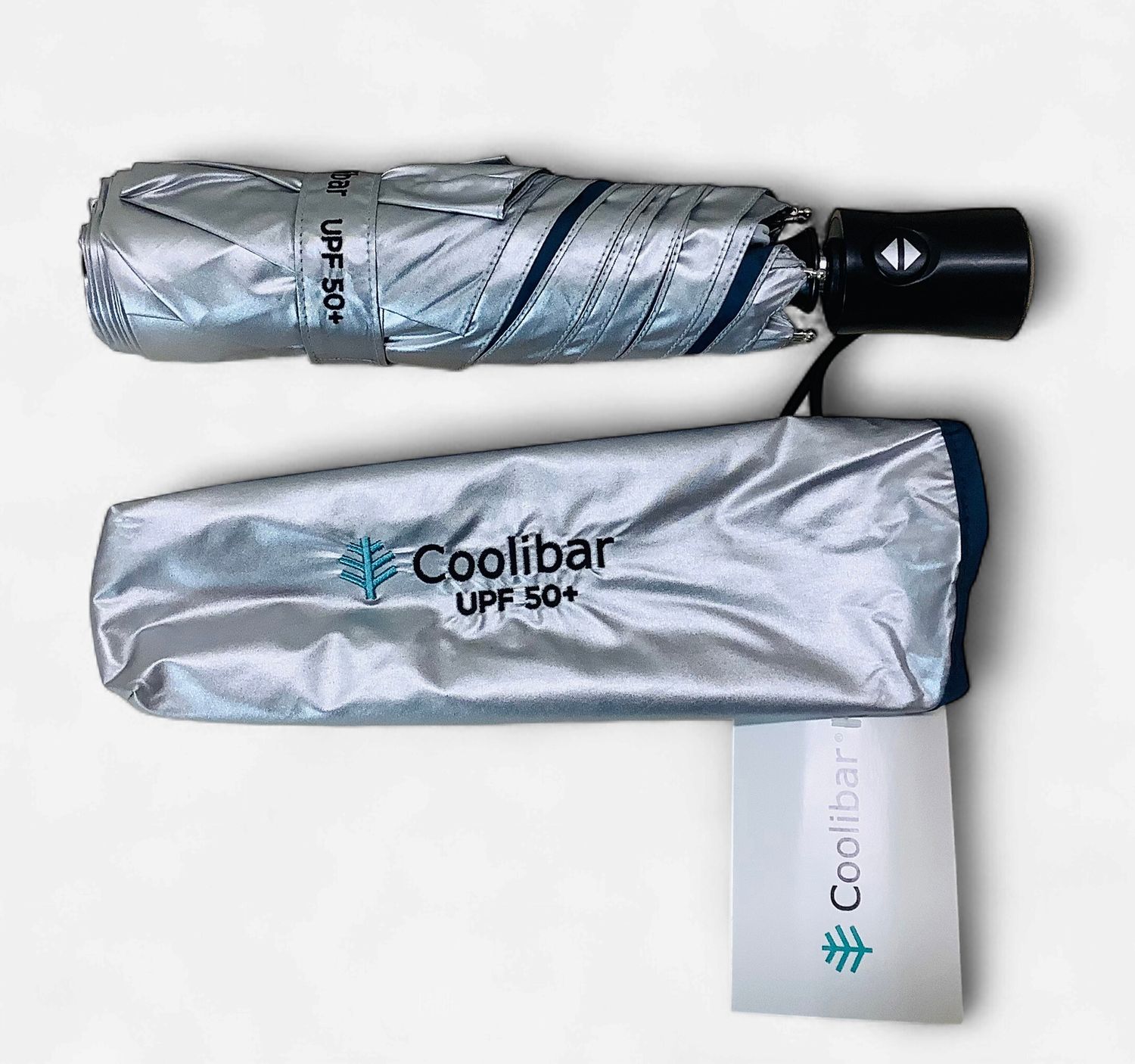 Coolibar Travel Umbrella with Silver Protective Covering - RS5758