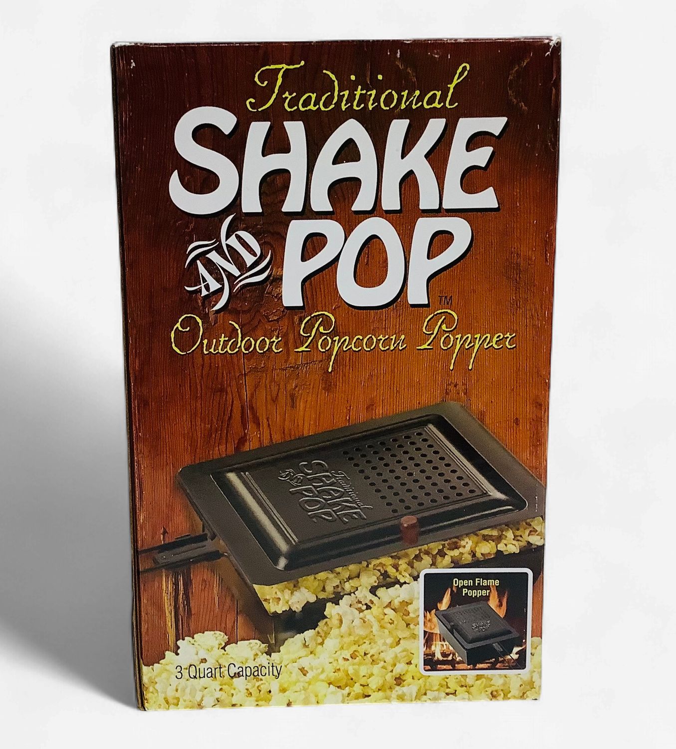 Abashed Valley Farms Traditional Shake &amp; Pop Outdoor Popcorn Popper - RS5770