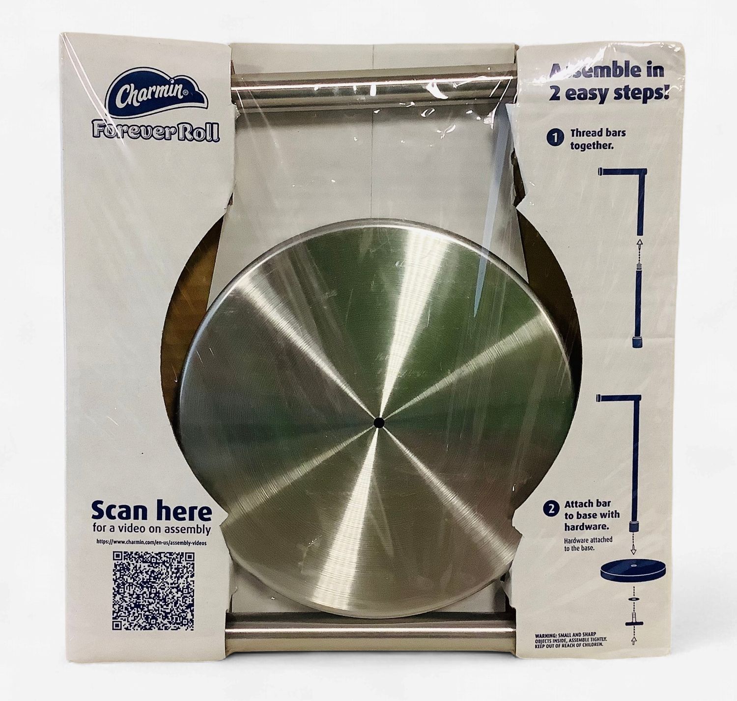 Charmin Forever Roll Toilet Paper Holder and Base Stand - RS5776