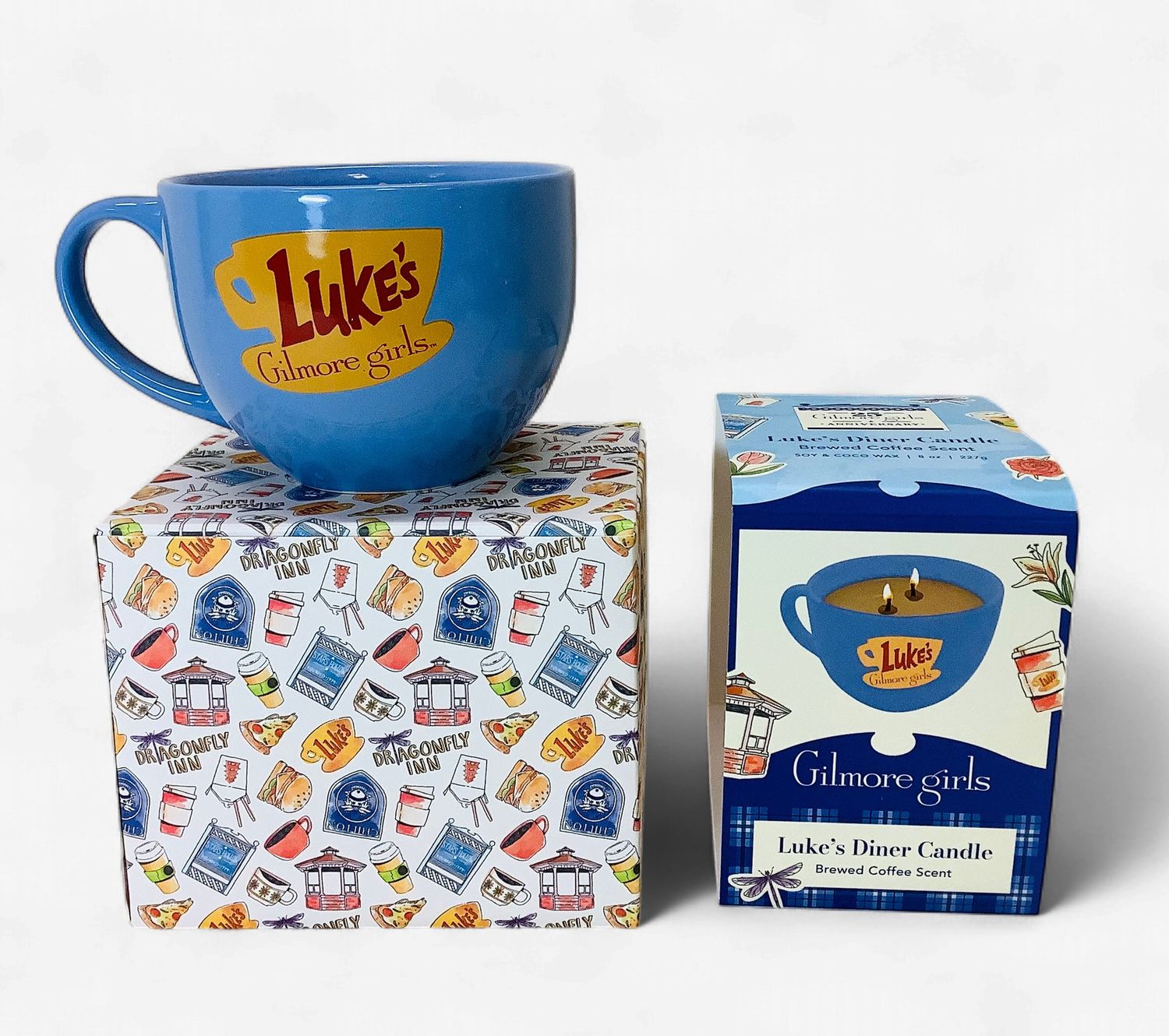 Gilmore Girls 25th Anniversary Luke's Diner Coffee Cup Soy &amp; Coco Wax Candle - RS5786