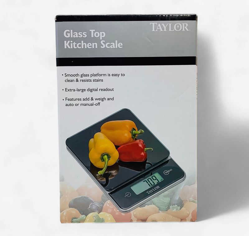 Taylor Glass Top Kitchen Scale - RS5810