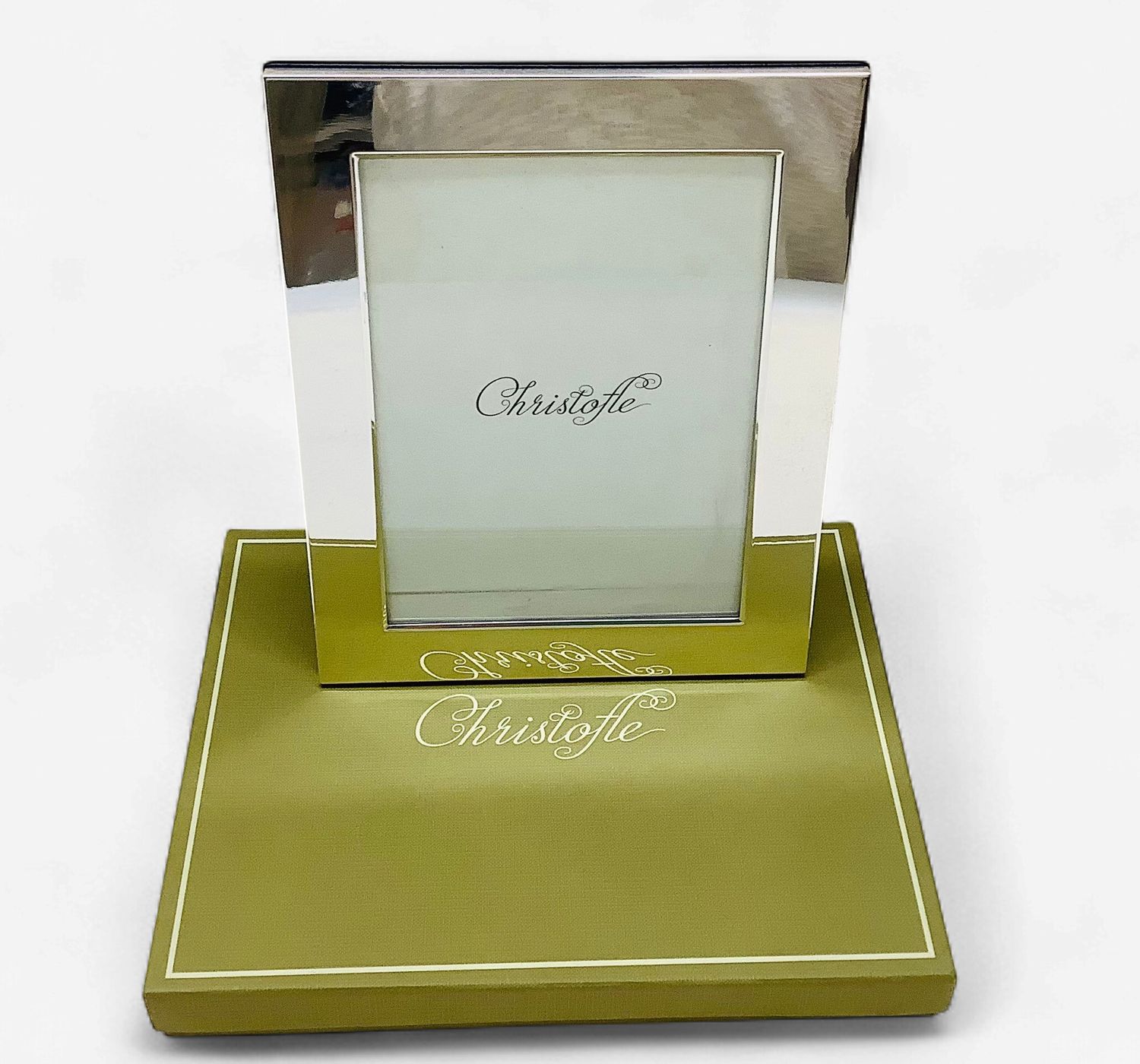 Christofle UNI Collection Silver-Plated Picture Frame - RS5798