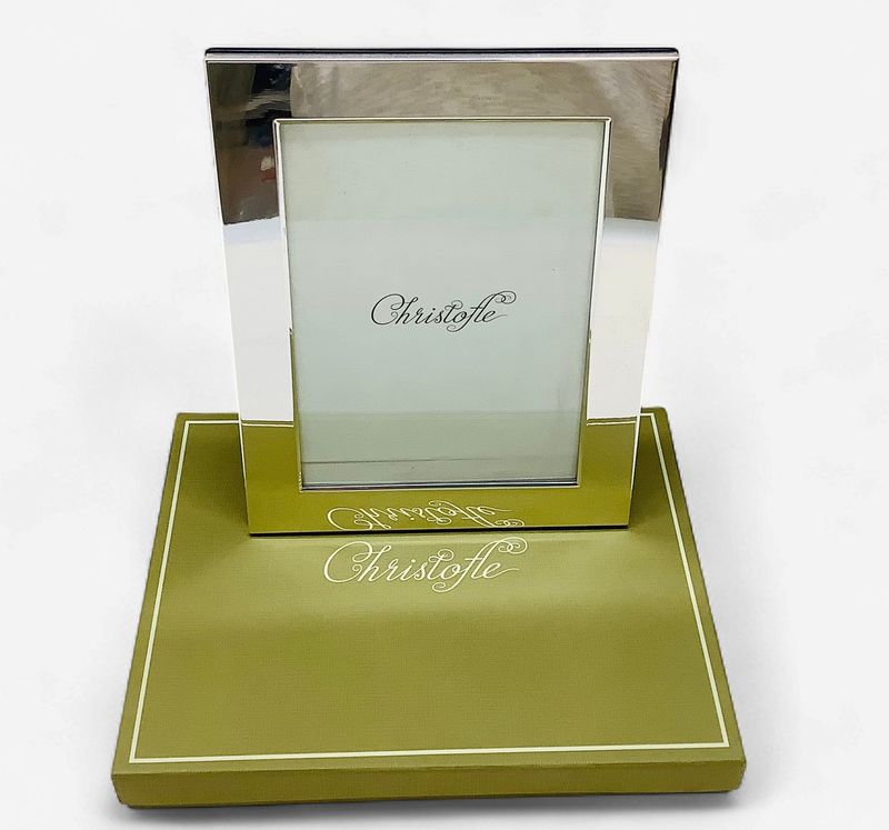 Christofle UNI Collection Silver-Plated Picture Frame - RS5798