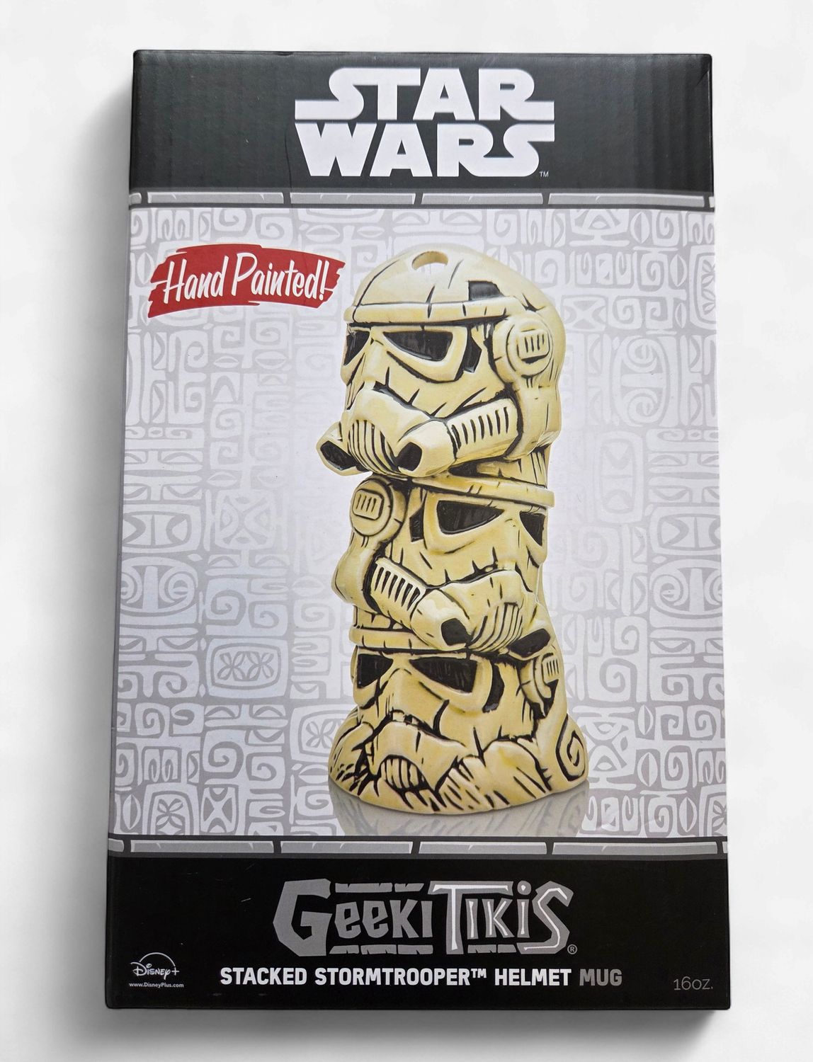 Star Wars Hand Painted Geeki Teekis Stacked Stormtrooper Helmet Mug - RS5831