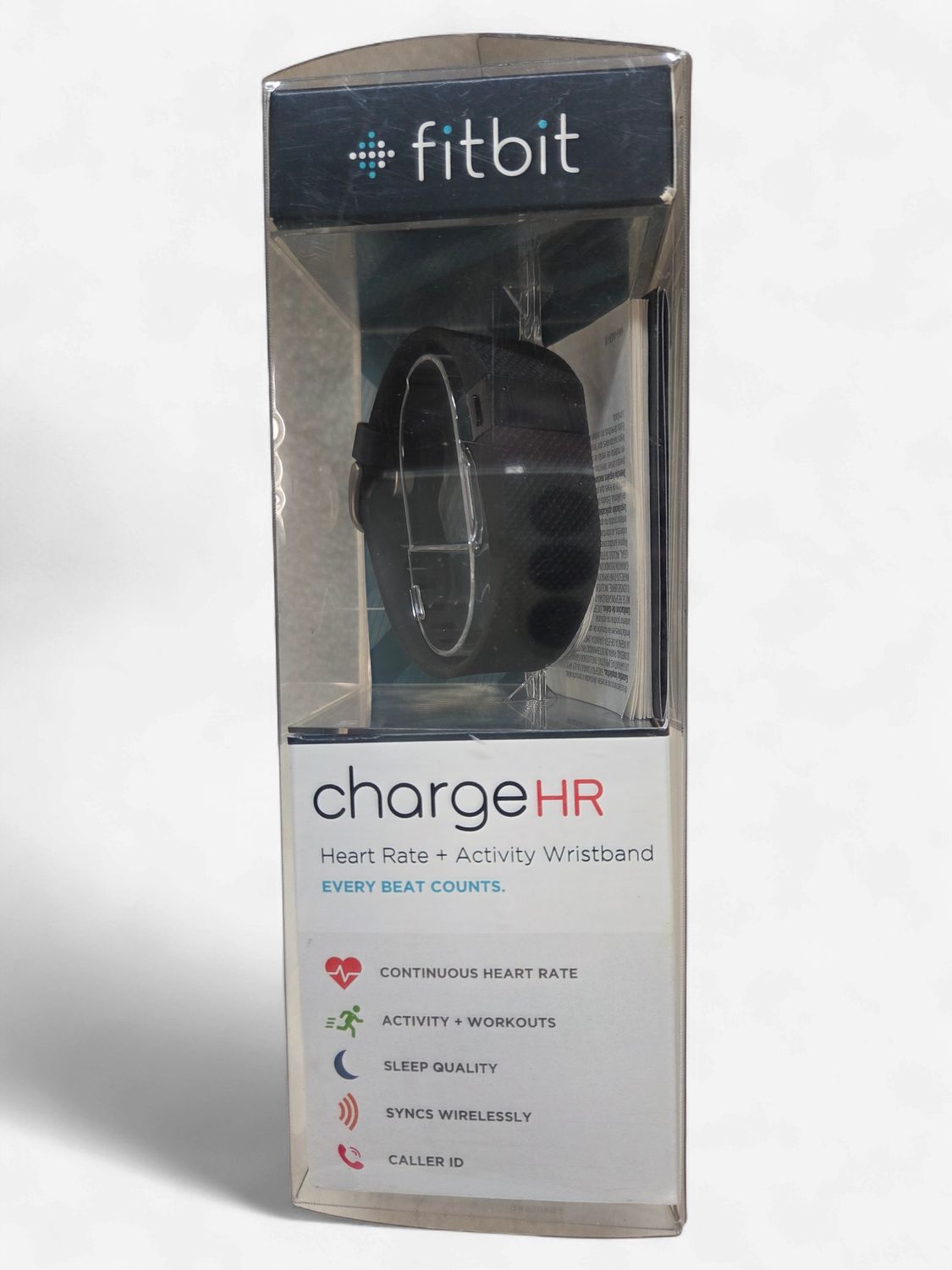 Fitbit Charge HR (Size S), Black - RS5829