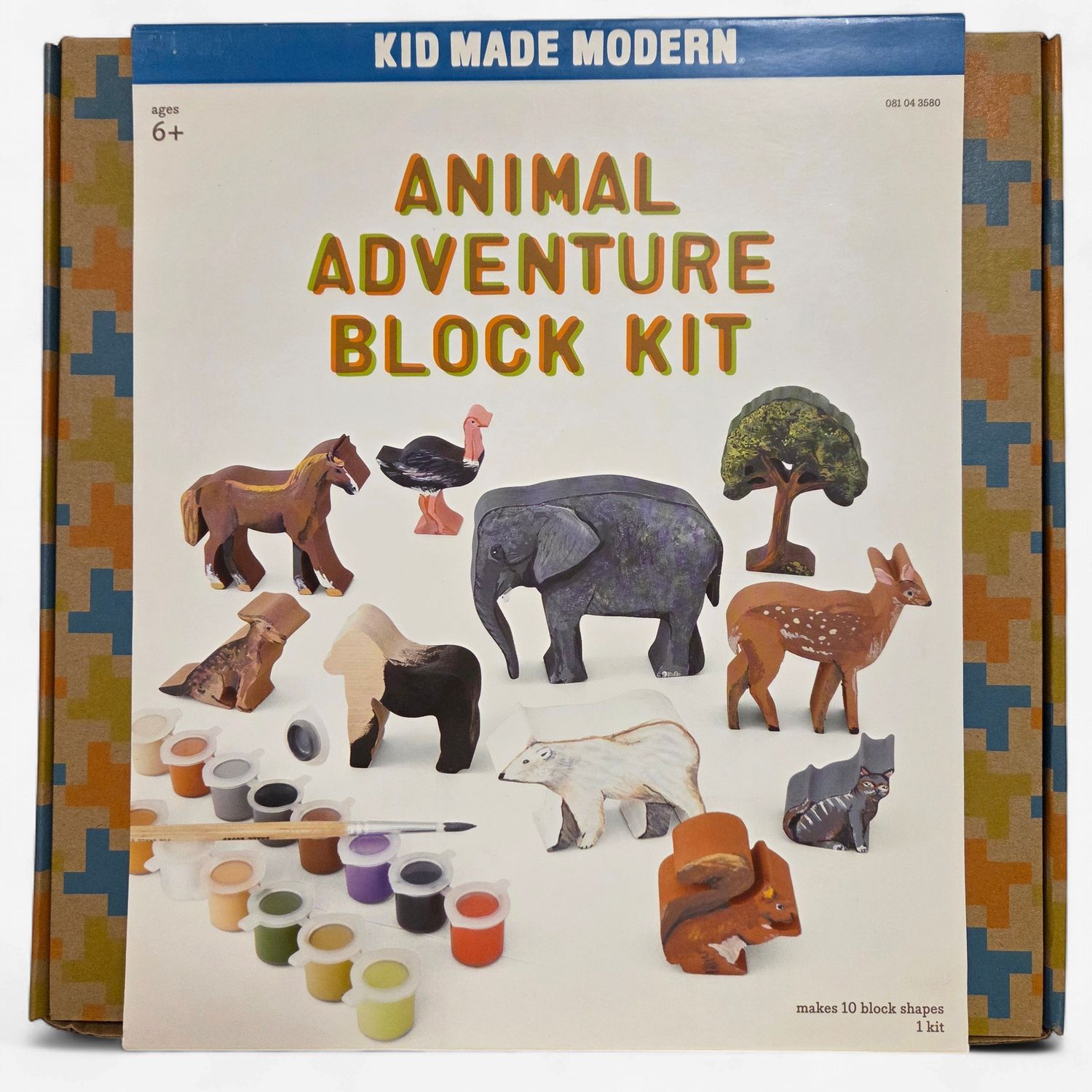 Kid Made Modern Animal Adventure Block Kit (Ages 6+) - RS5824