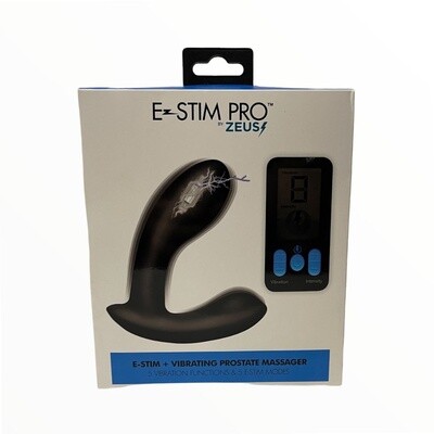 E-Stim Vibrating Remote Control Prostate Massager