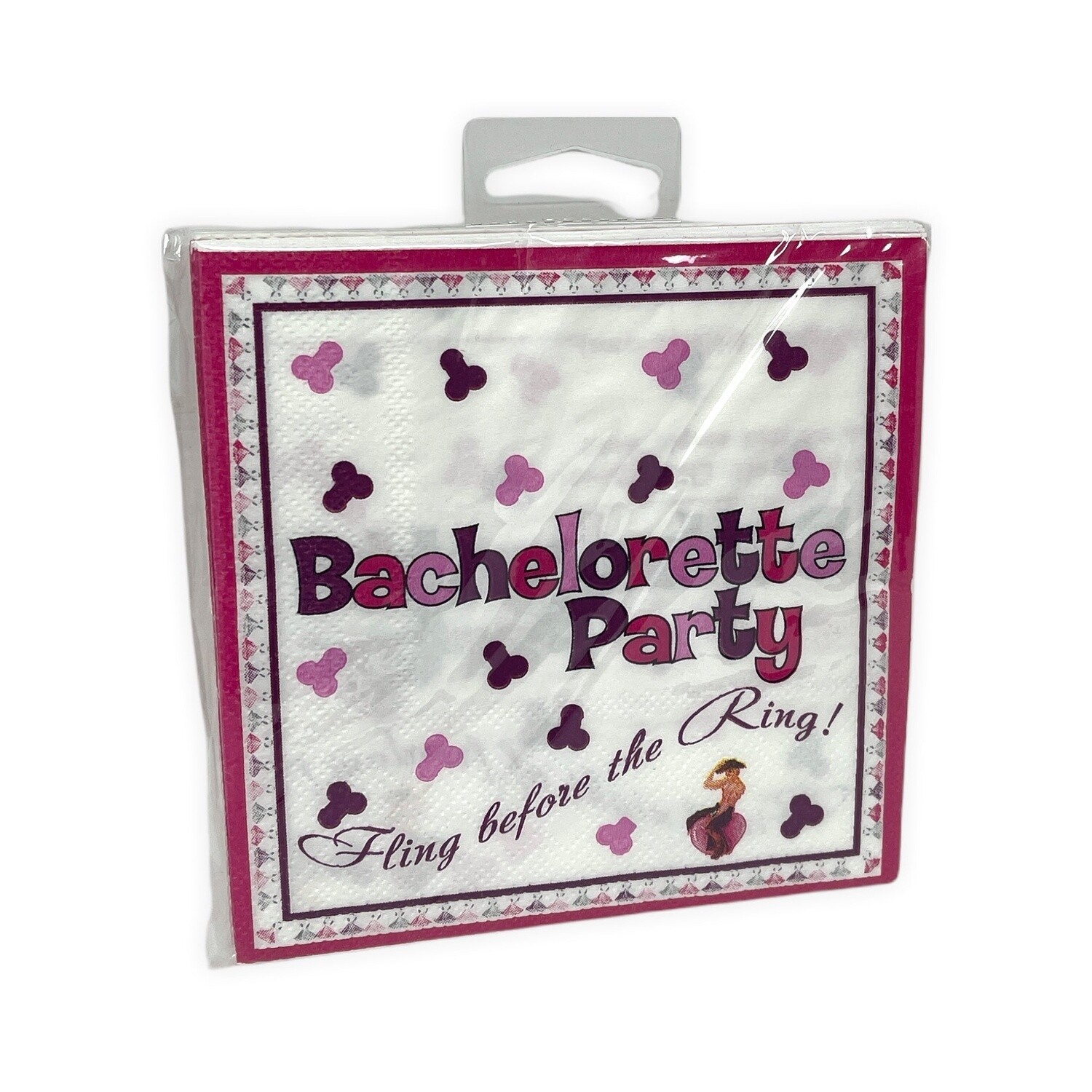 Bachelorette Napkins/Trivia Game