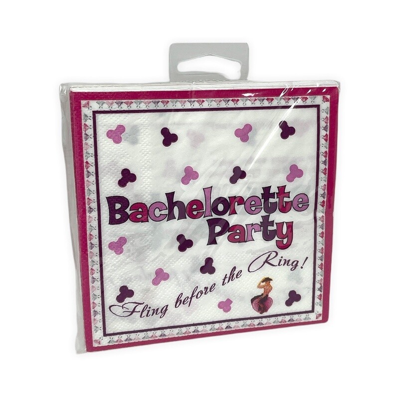 Bachelorette Napkins/Trivia Game
