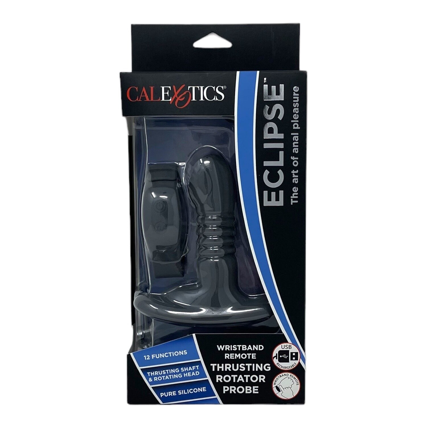 Eclipse Thrusting Rotator Anal Probe With Remote Control