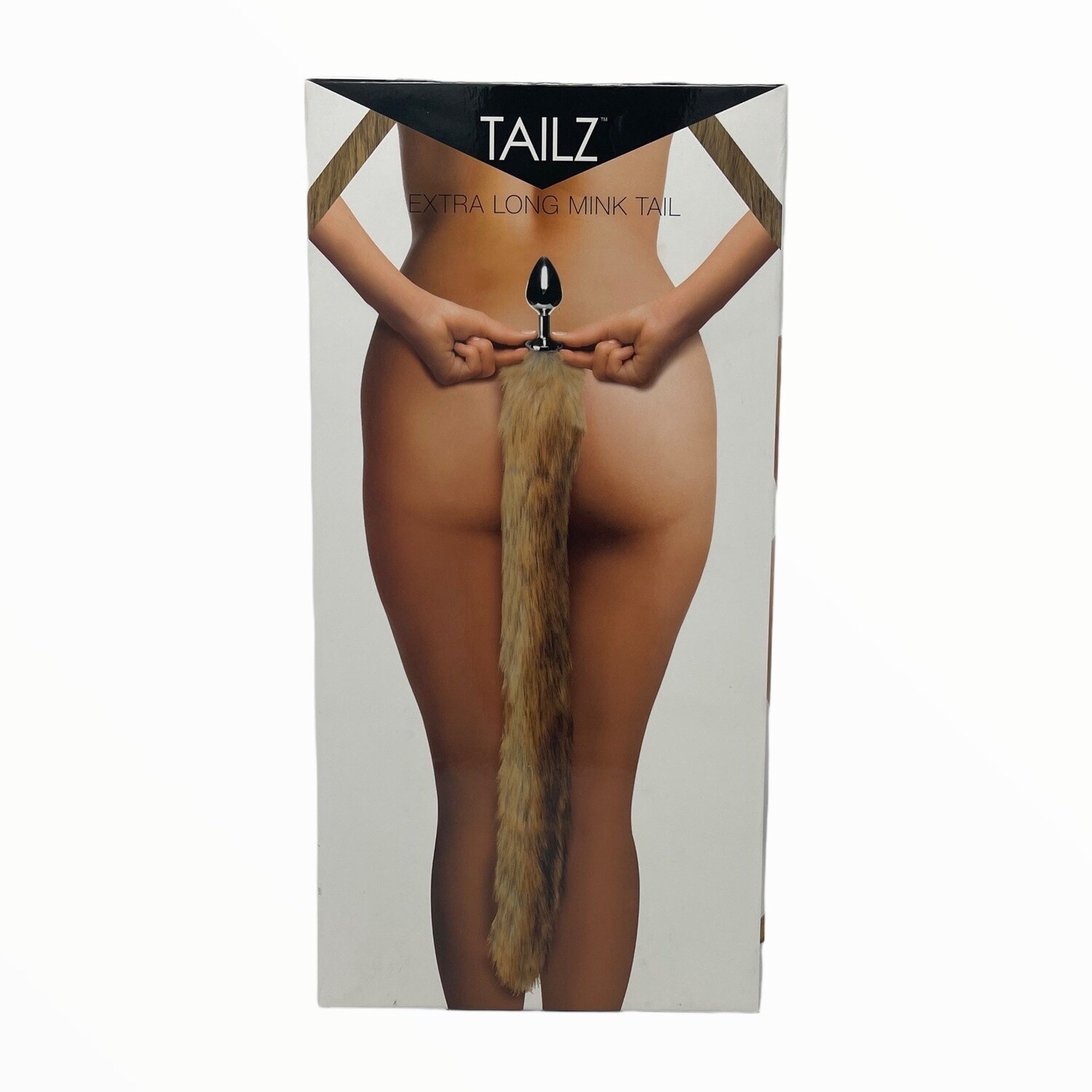 Extra Long Mink Tail Butt Plug