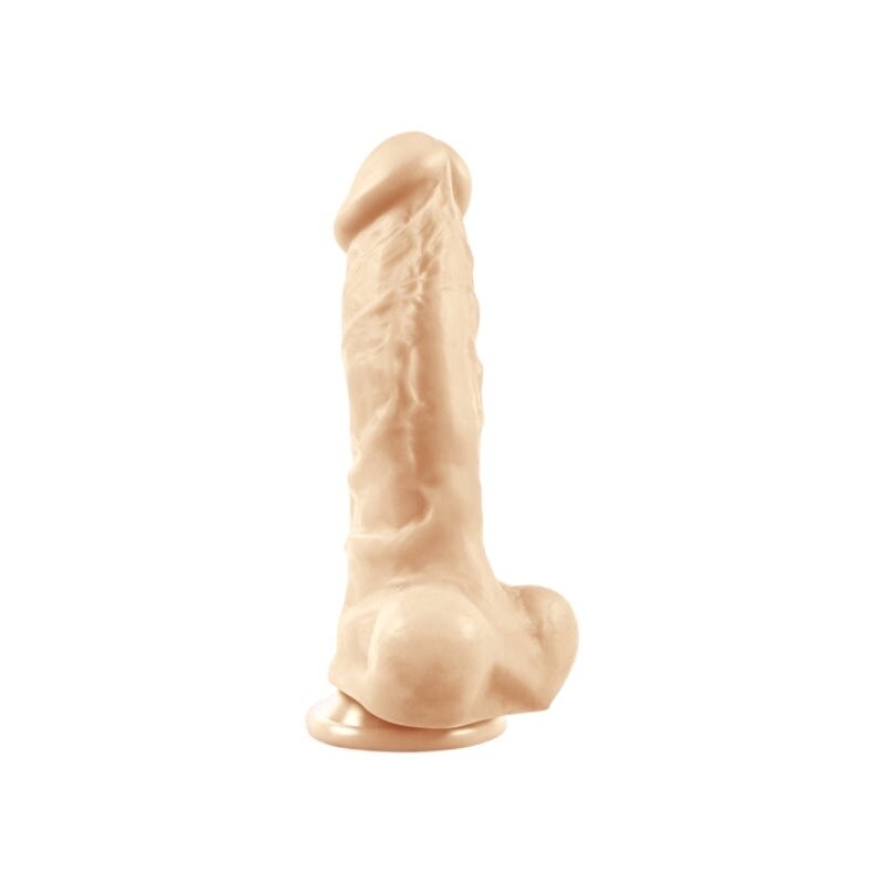 Colours Thick Realistic Silicone Dildo 5&quot;, Color: Light