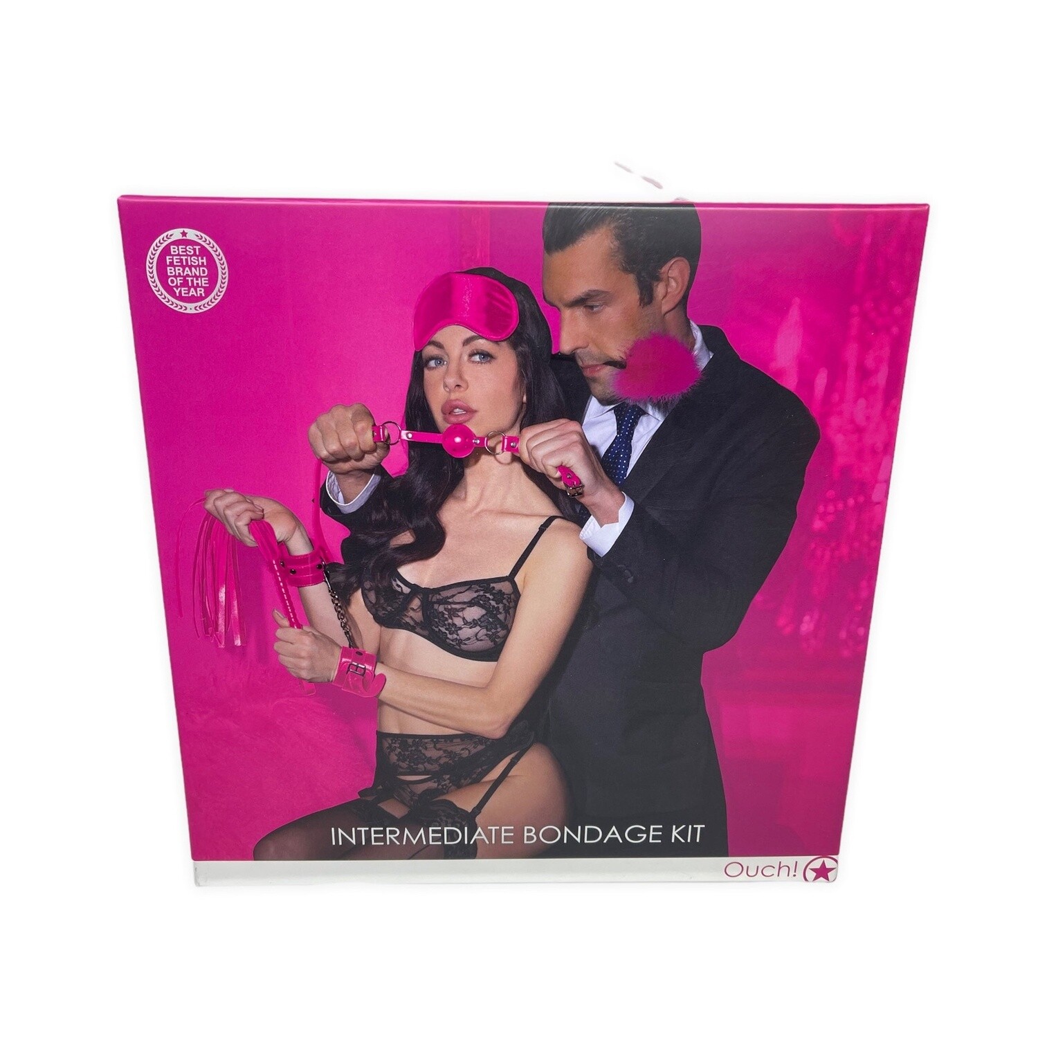 Ouch! - Intermediate Bondage Kit - Pink