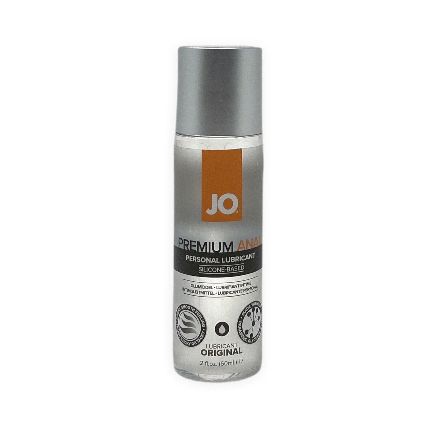 Jo Premium Anal Silicone Lubricant, Size: 2 oz