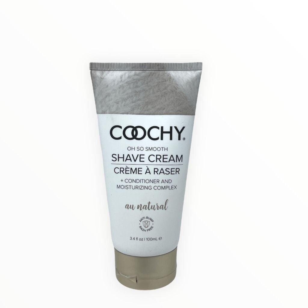 Coochy Au Natural Shaving Cream, Size: 3.4 oz