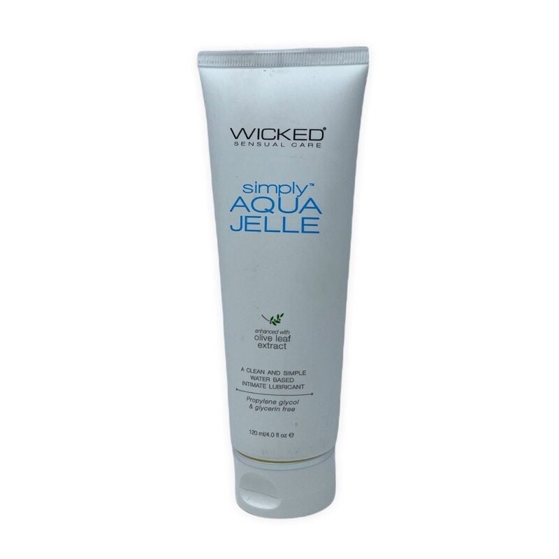 Wicked Simply Aqua Jelle Water Based Lubricant
