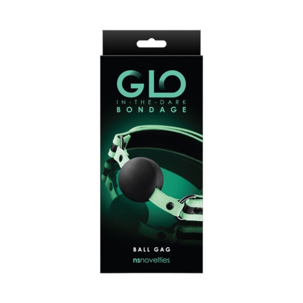 Glo Bondage Glow In The Dark Ball Gag