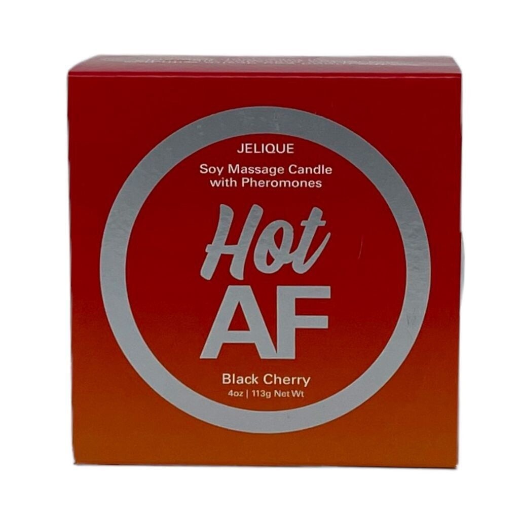 Hot AF Black Cherry Pheromone Soy Massage Candle