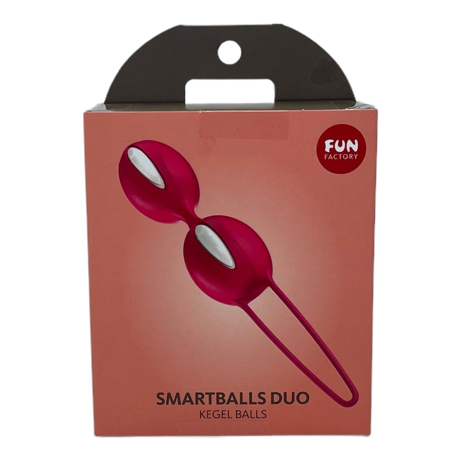 Smartballs Duo Kegel Balls, Color: India Red/White