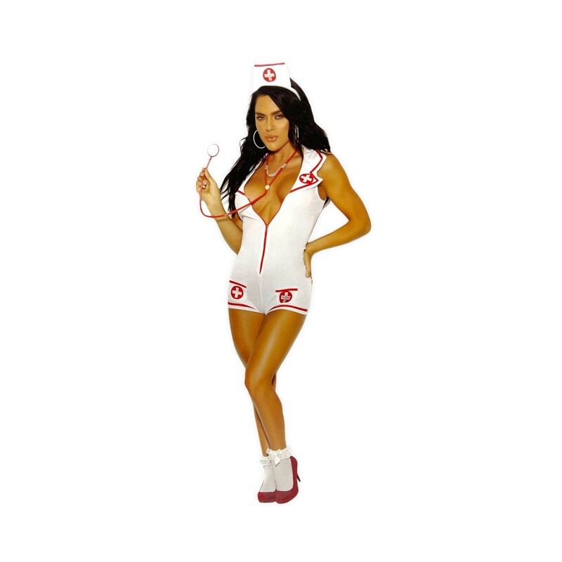 Racy Nurse 2-Piece Costume