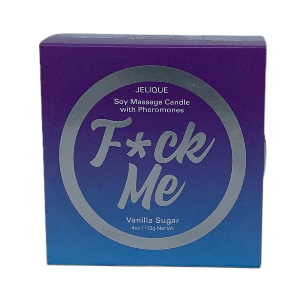 F*ck Me Vanilla Sugar Pheromone Soy Massage Candle
