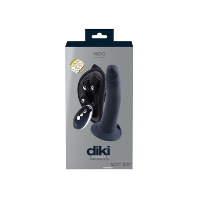 Diki Remote Control Vibrating Dildo with Harness