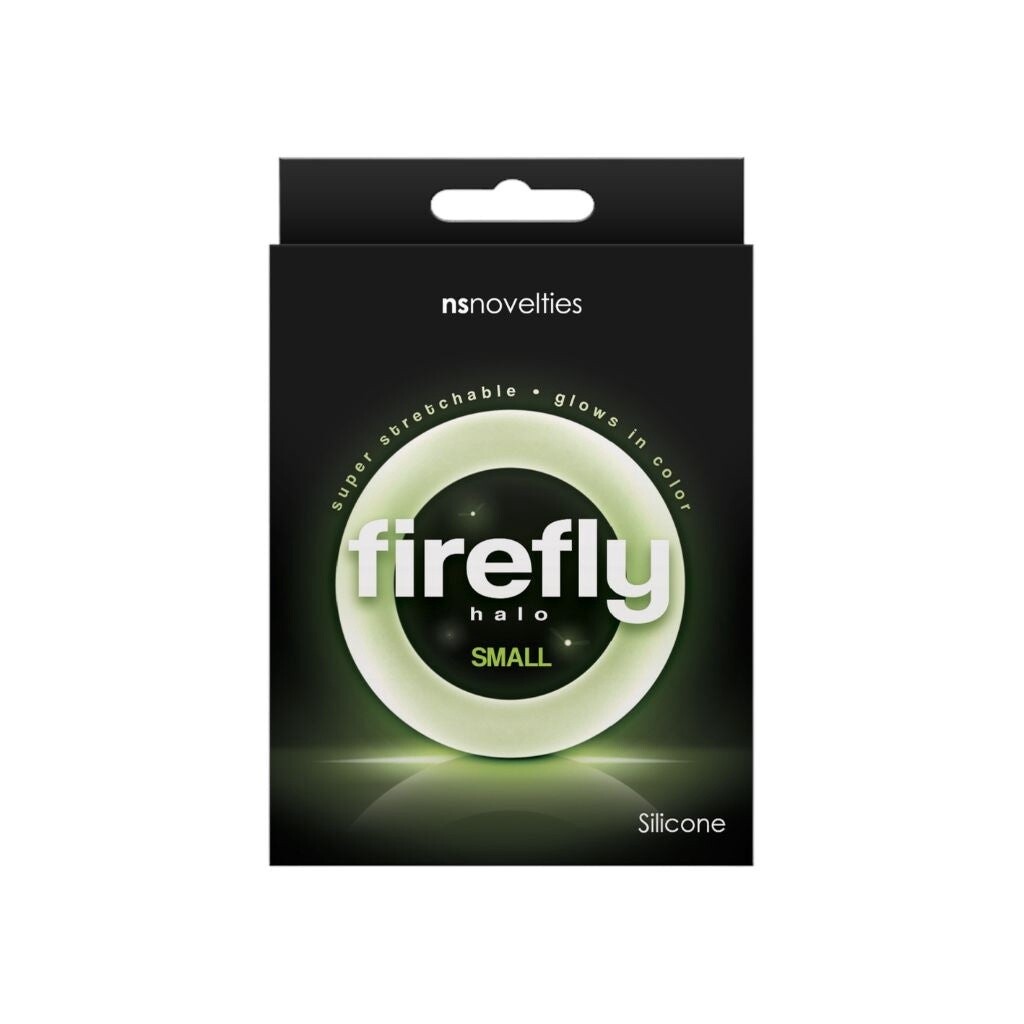 Firefly Halo Glow In The Dark C-Ring - Clear, Size: Small