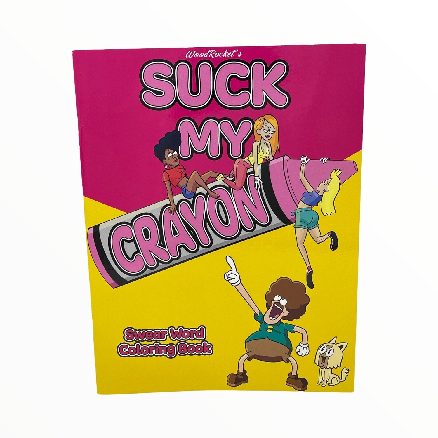 Suck My Crayon Swear Word Coloring Book