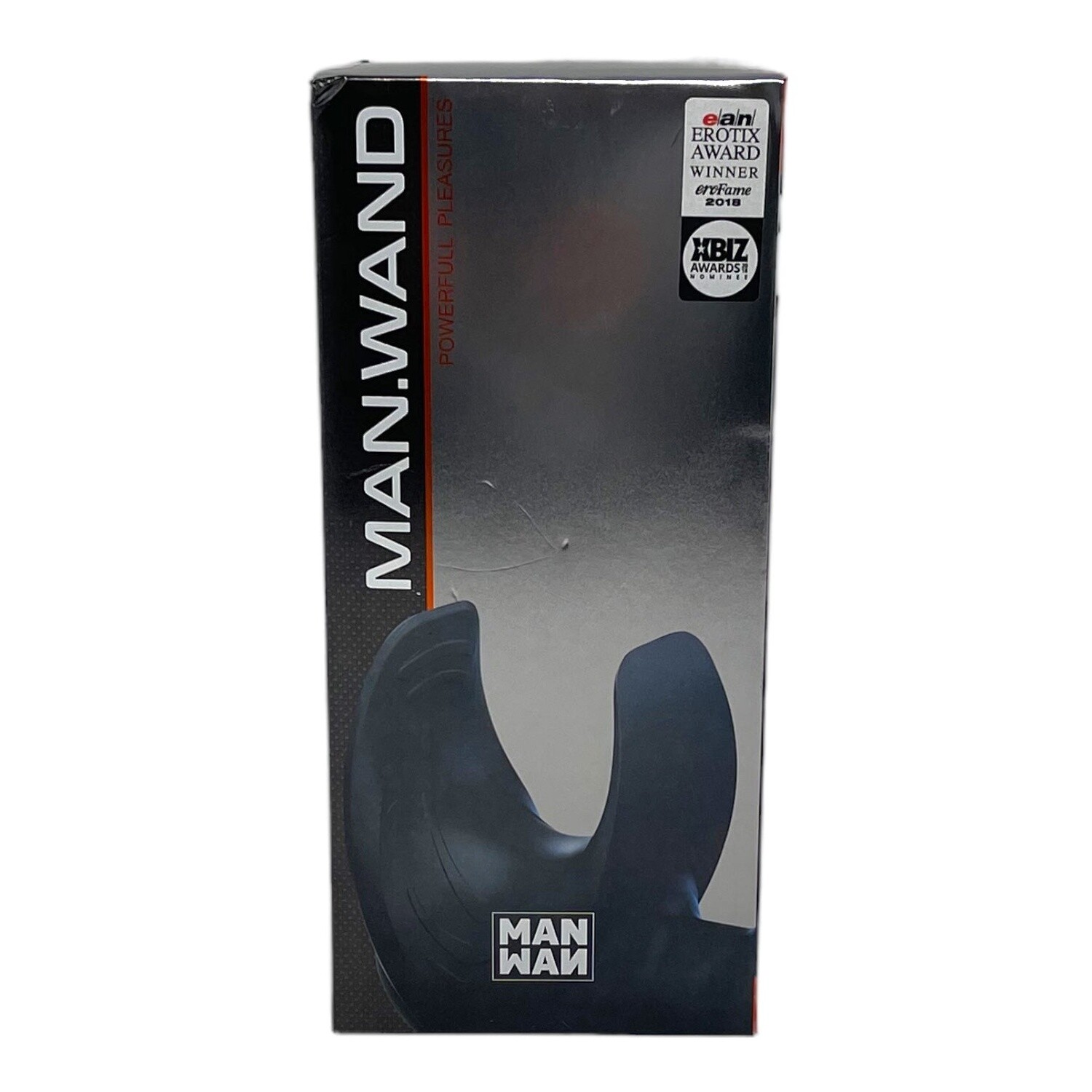 Man Wand Silicone Rechargeable Stroker