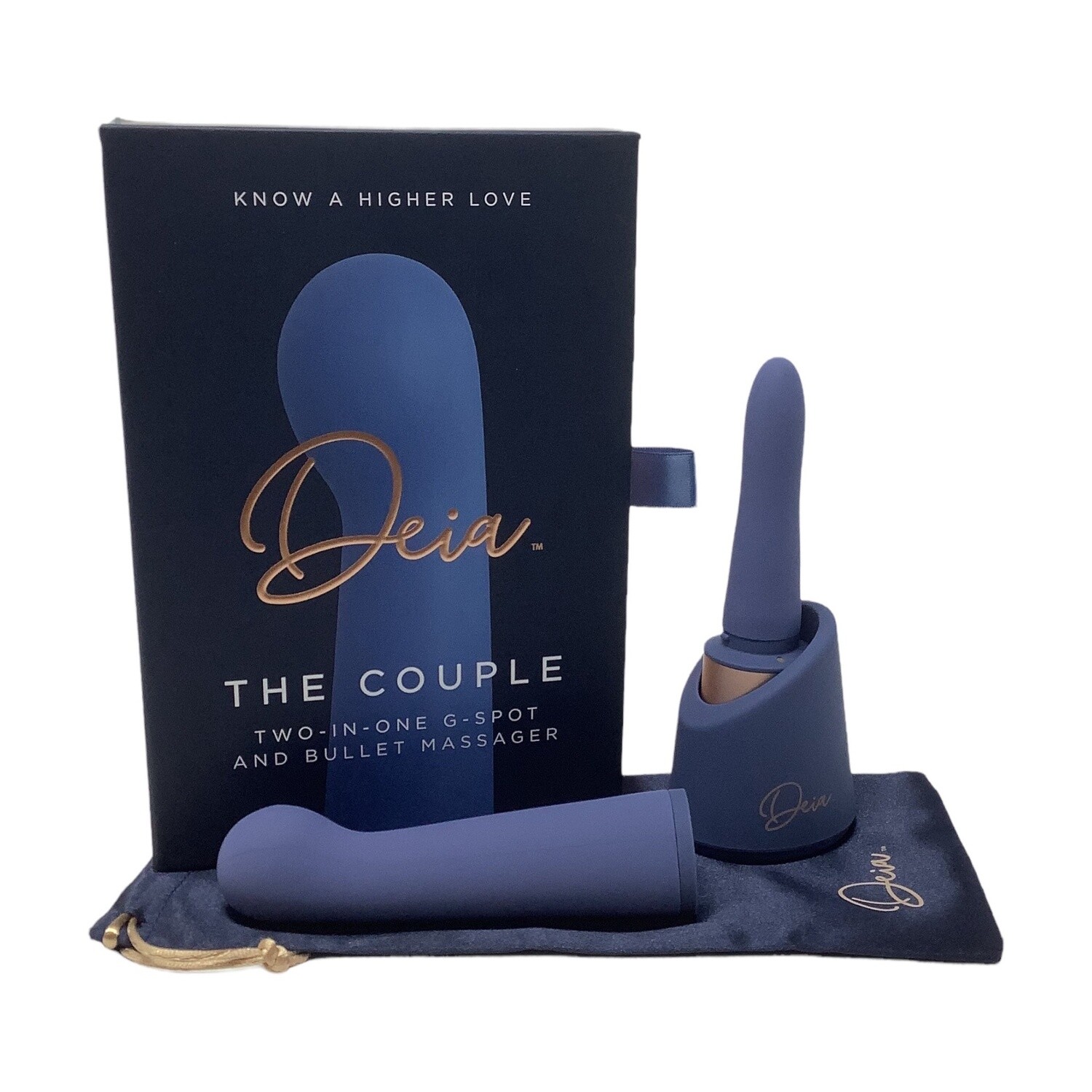The Couple G-Spot and Bullet Vibrator Silicone