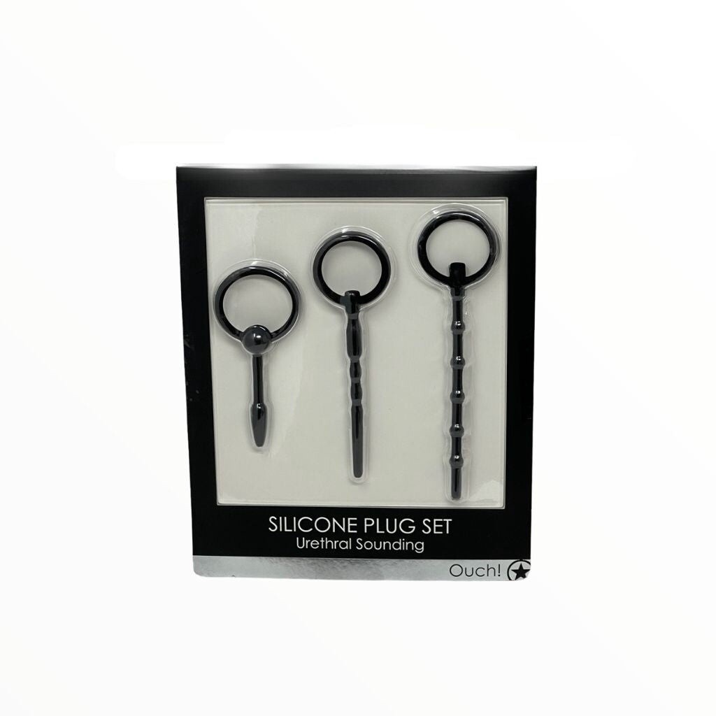 Ouch! Silicone Urethral Plug Set