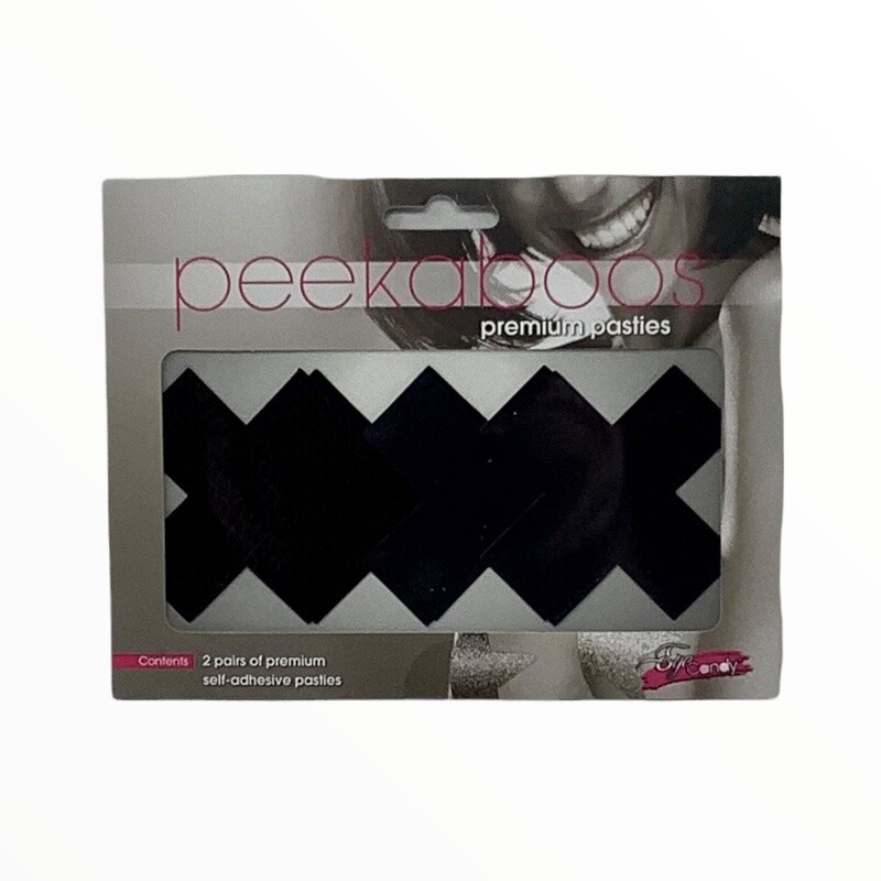 Classic Black X Pasties