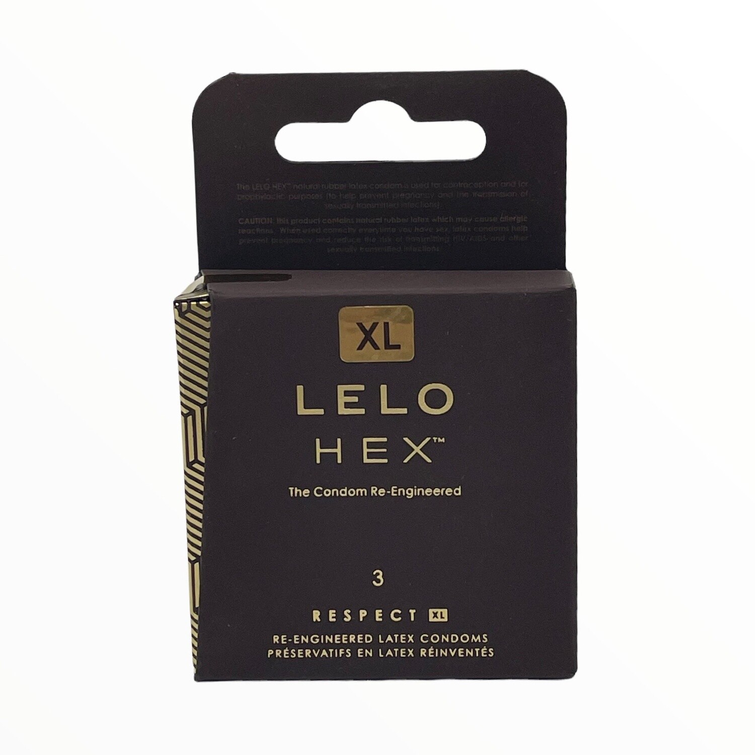 Lelo Hex Respect XL Condoms, Style: 3 Pack