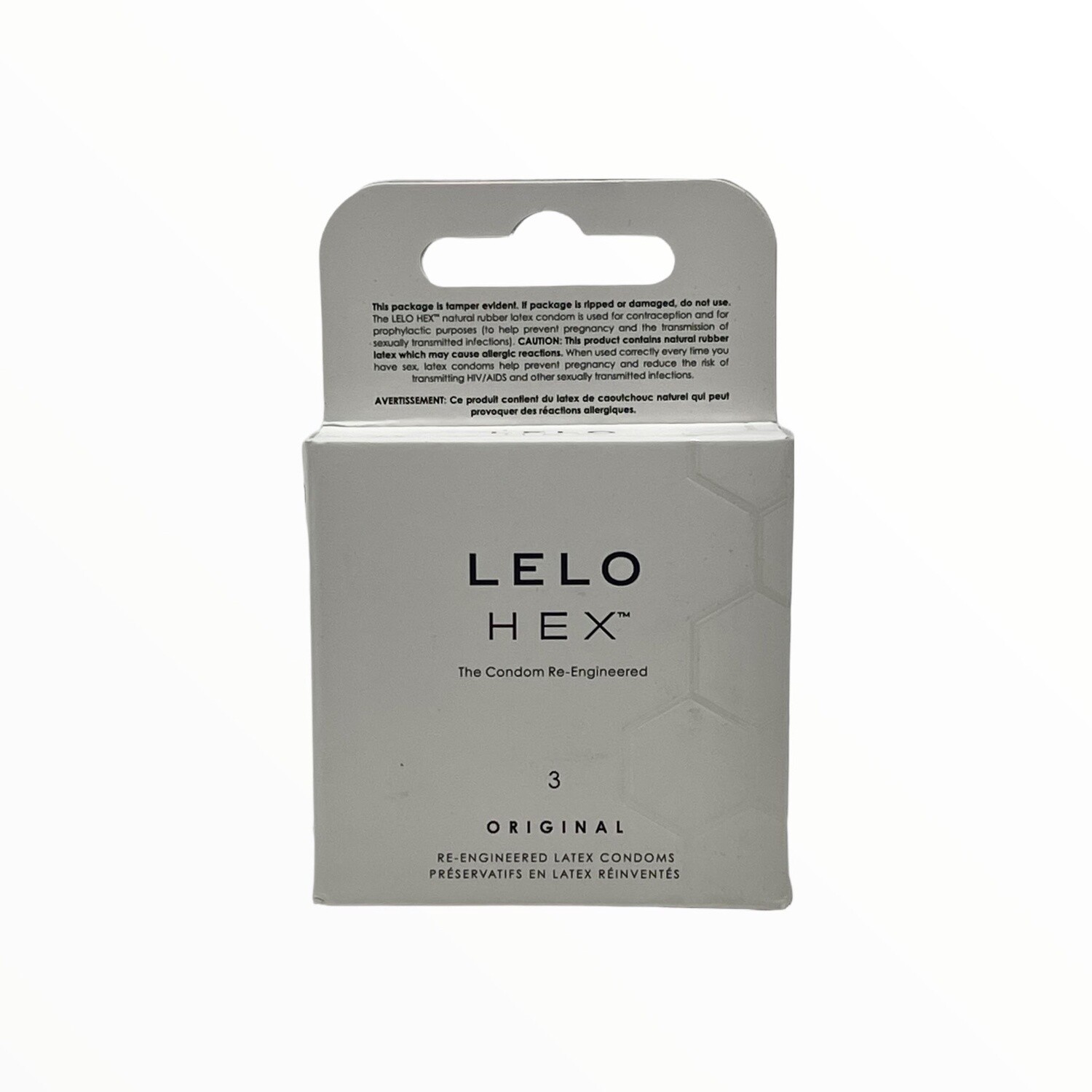 Lelo Hex Original Condoms - 3 pack
