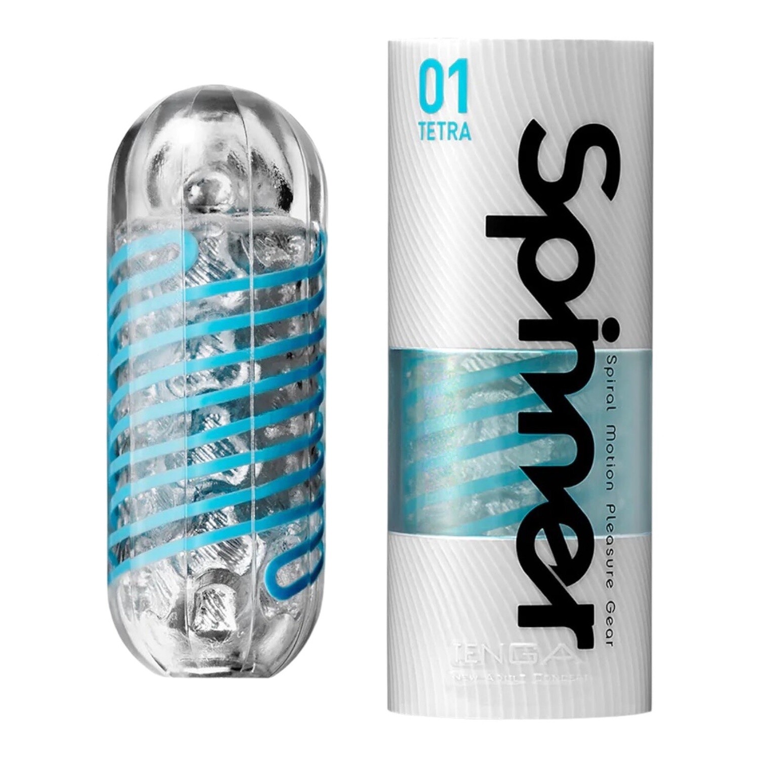 Spinner 01 Tetra Blue Stroker