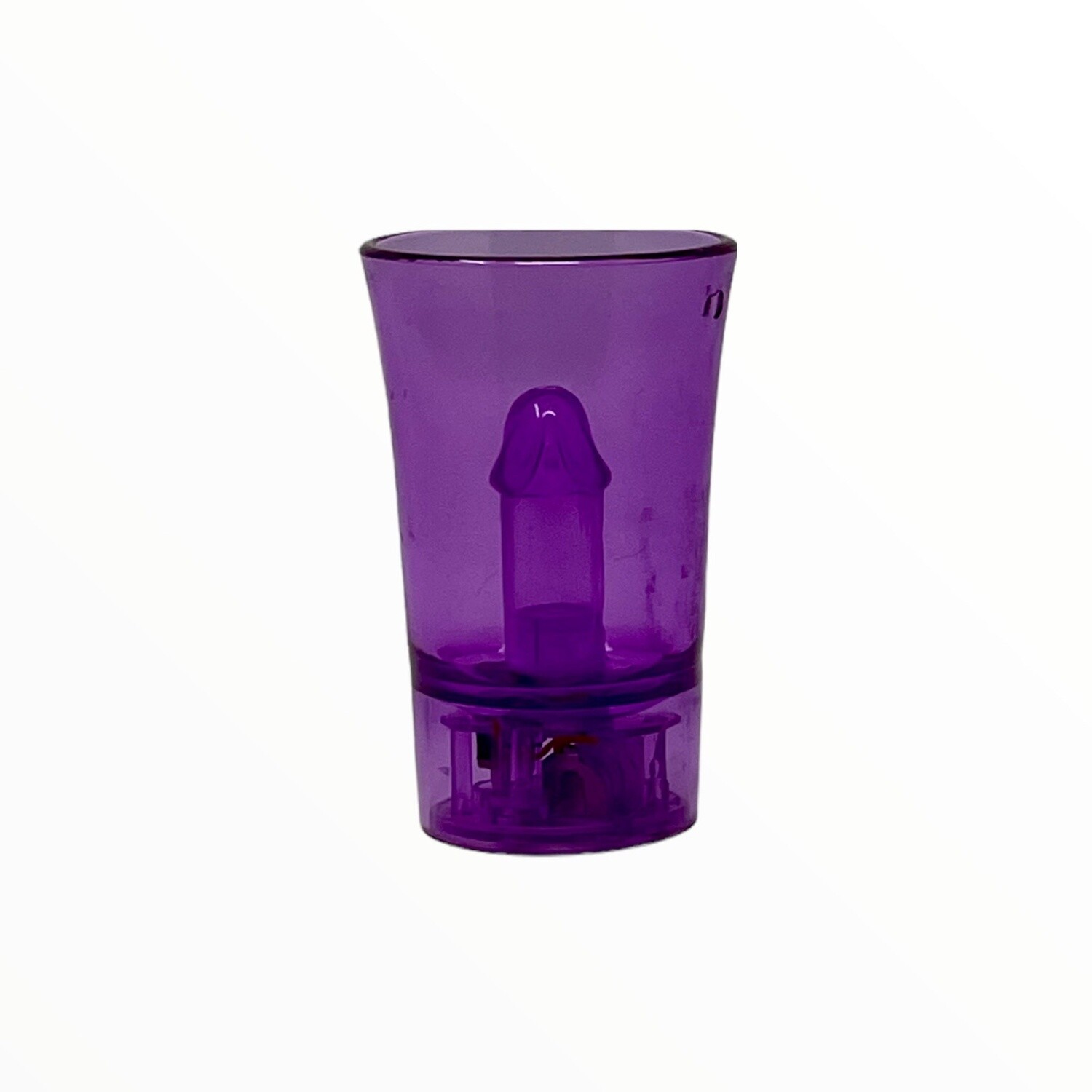 Light Up Penis Shot Glass, Color: Purple
