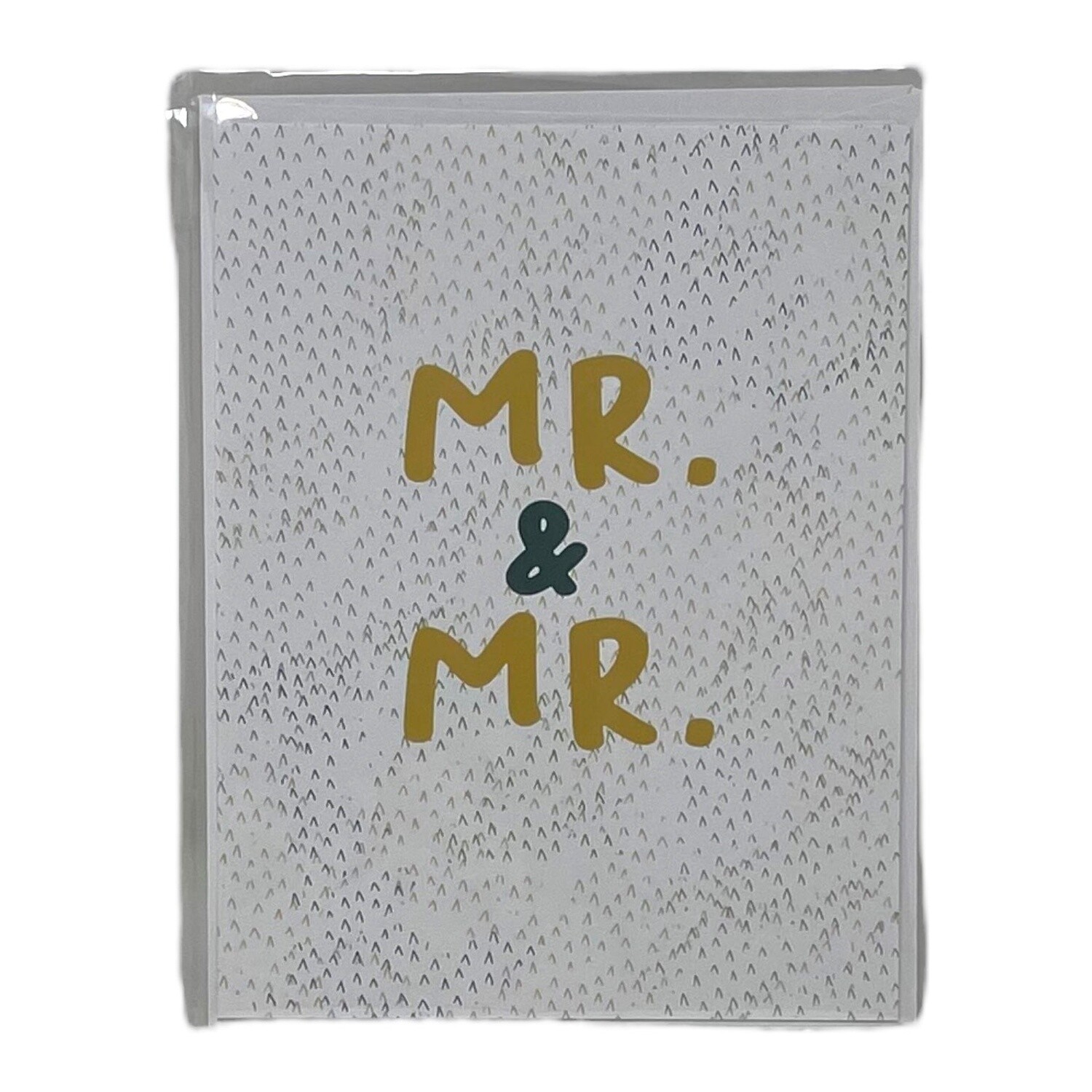 Mr. &amp; Mr. Wedding Card