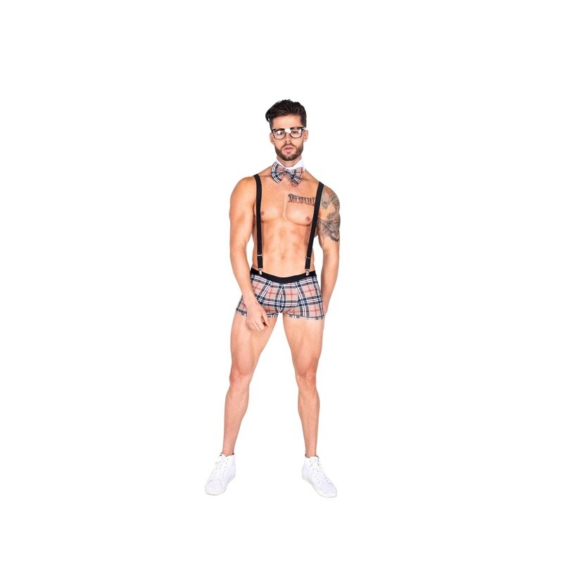 Men&#39;s Hunky School Nerd 3-Piece Costume