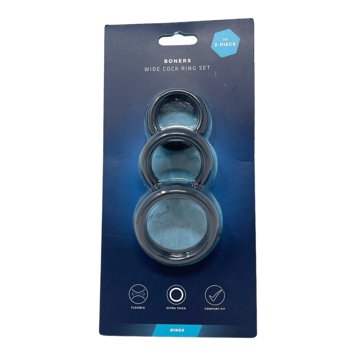 Boners 3 Piece C-Ring Set