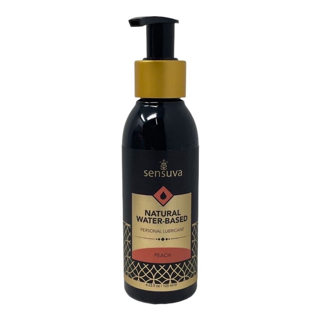 Peach Natural Water Based Flavored Lubricant