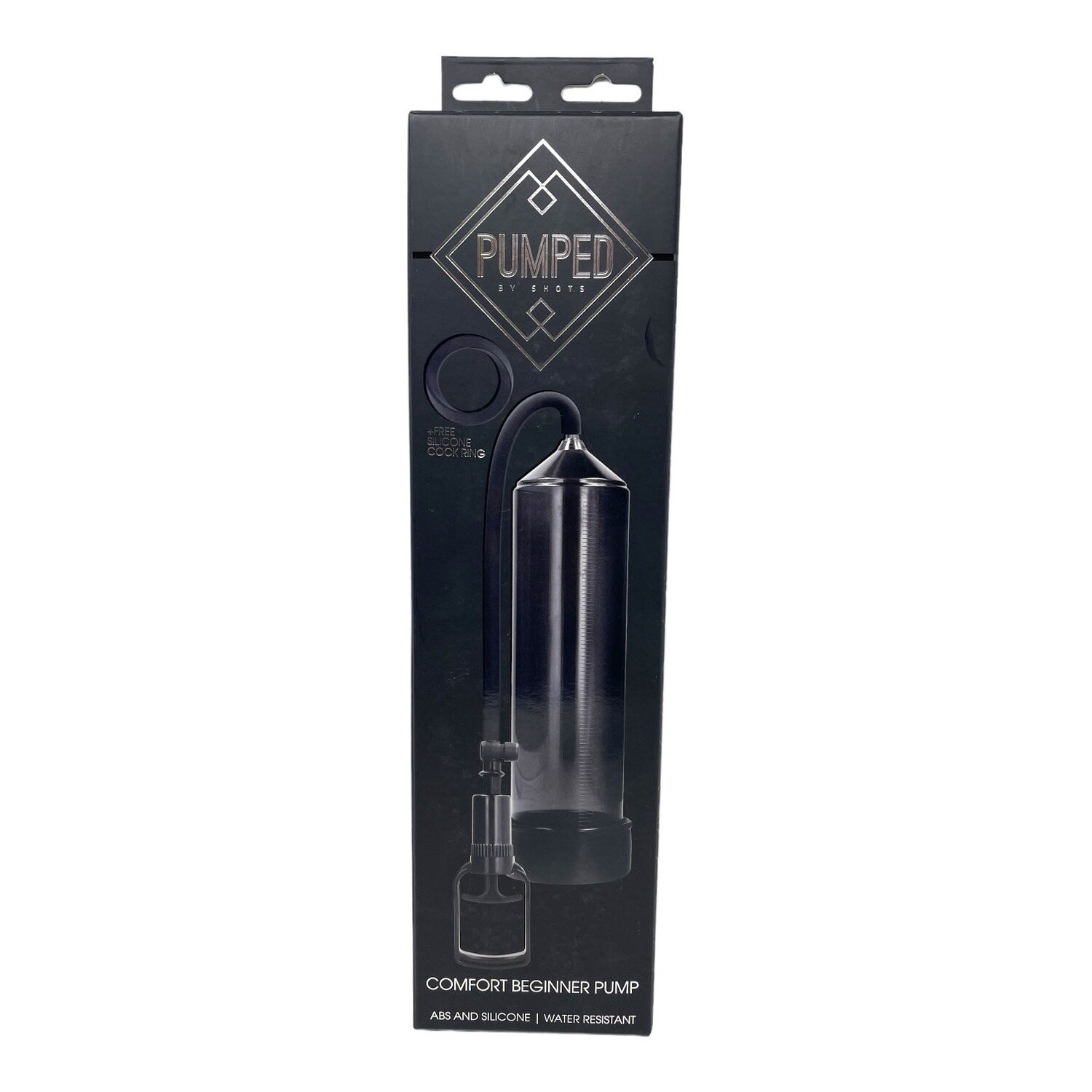 Pumped Comfort Beginner Penis Pump, Color: Black