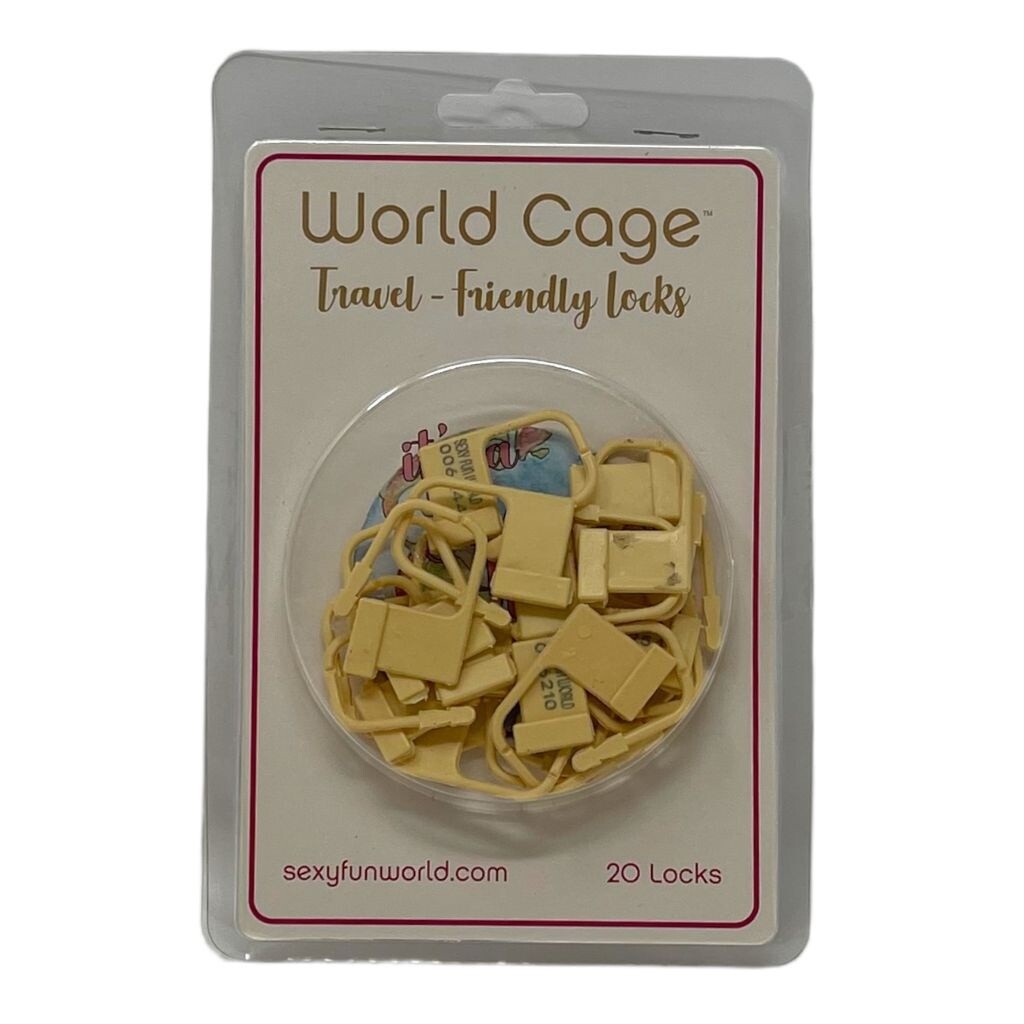 World Cage Travel Friendly Locks - 20 Pack
