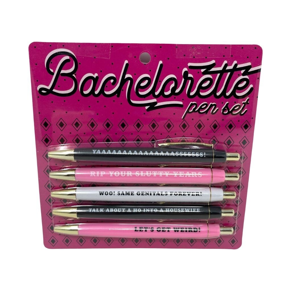 Bachelorette Pen Set