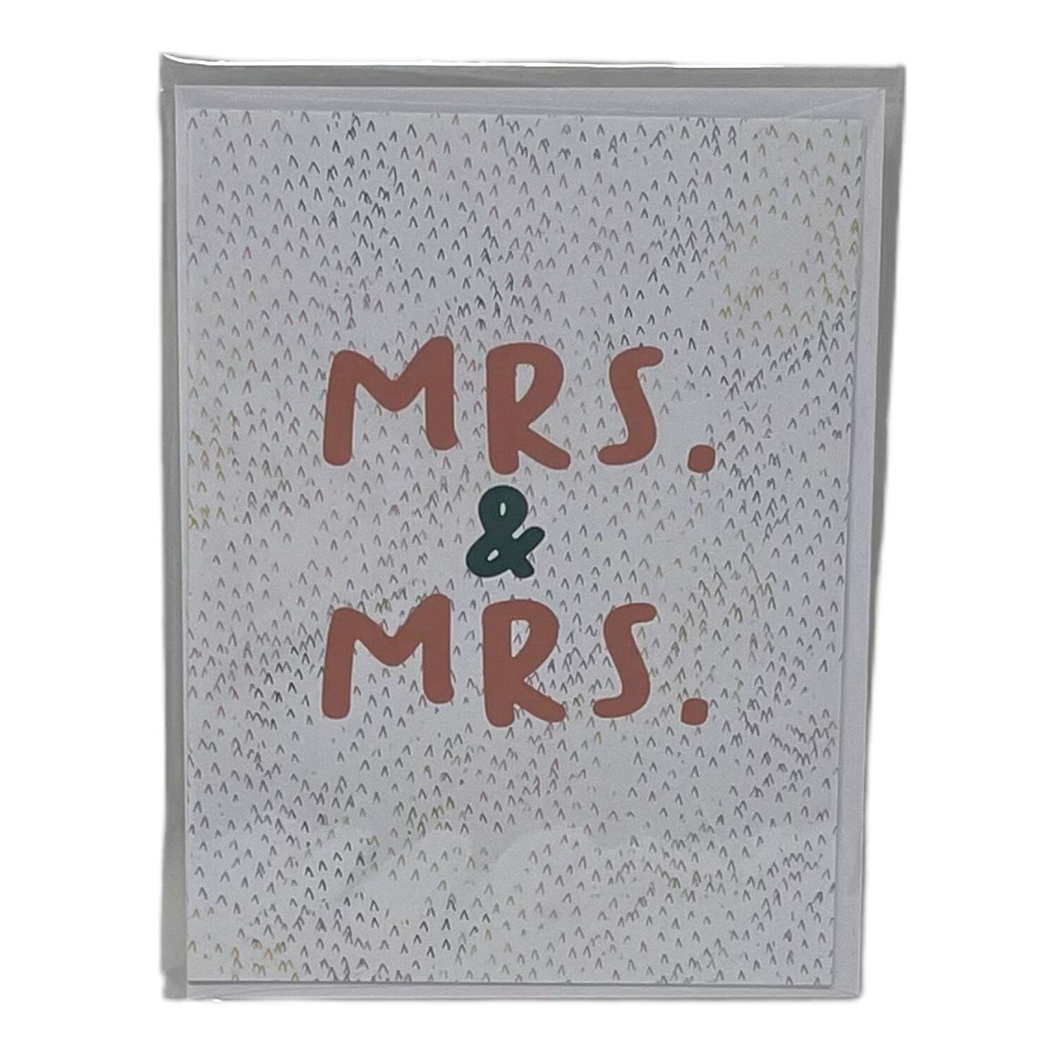 Mrs. and Mrs. Wedding Card