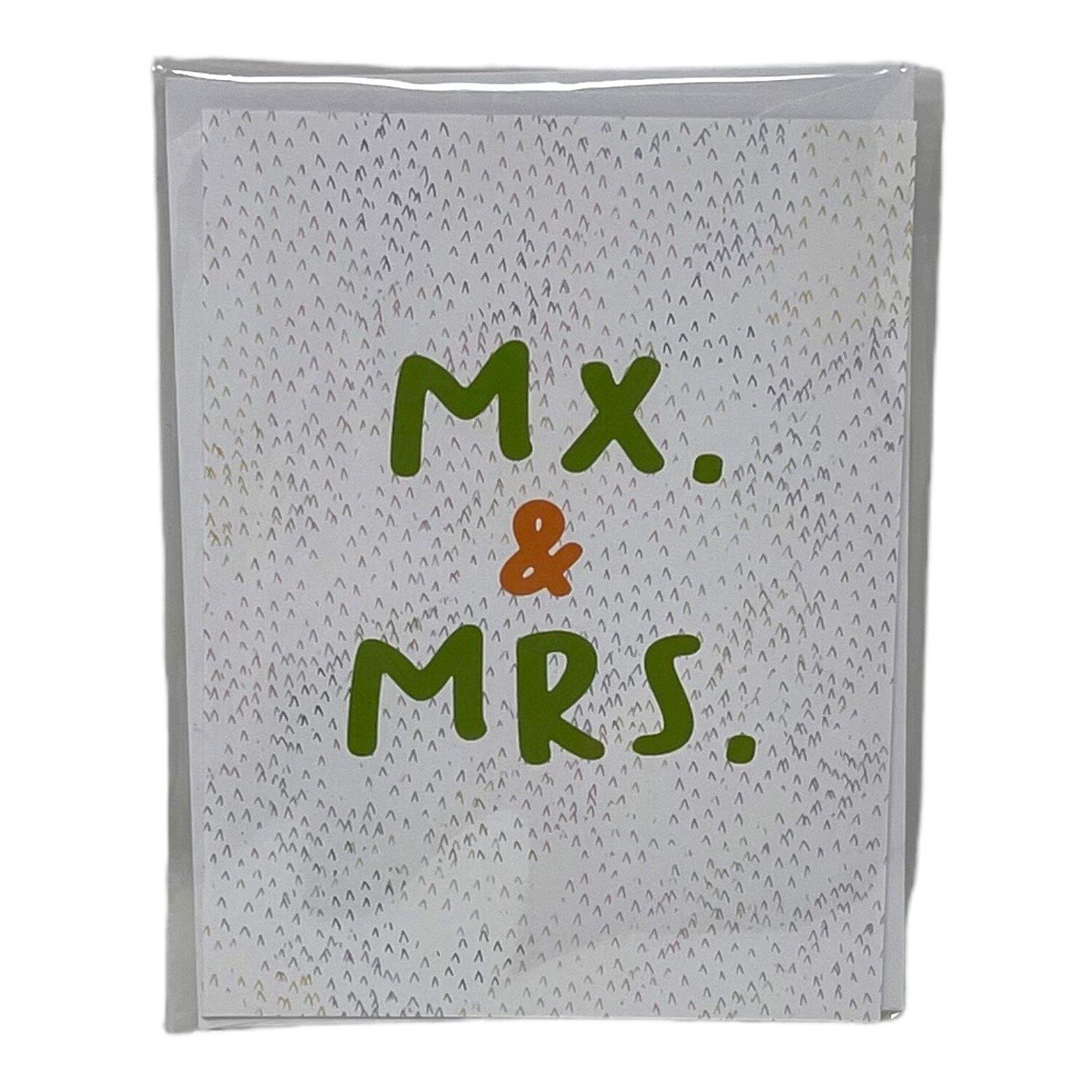 Mx. &amp; Mrs. Wedding Card