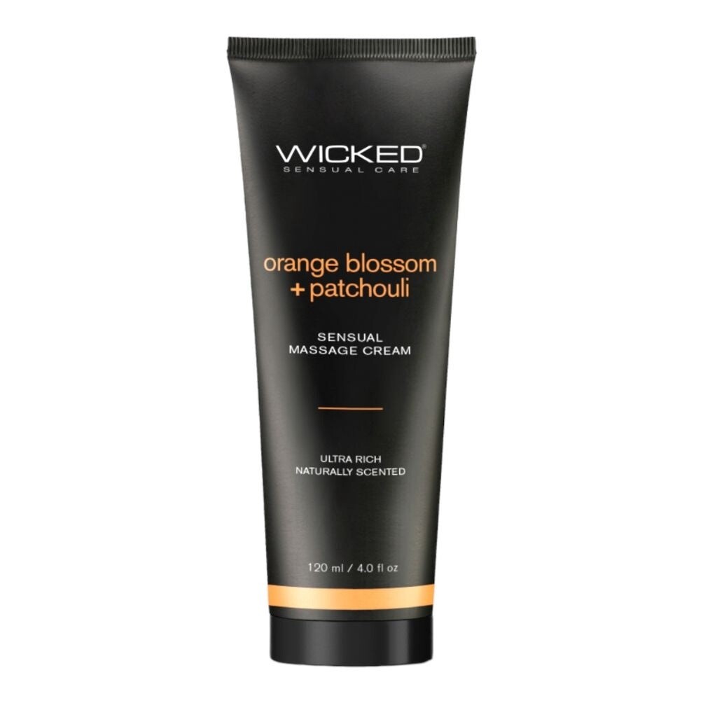 Wicked Vegan Massage Cream - Orange Blossom and Patchouli