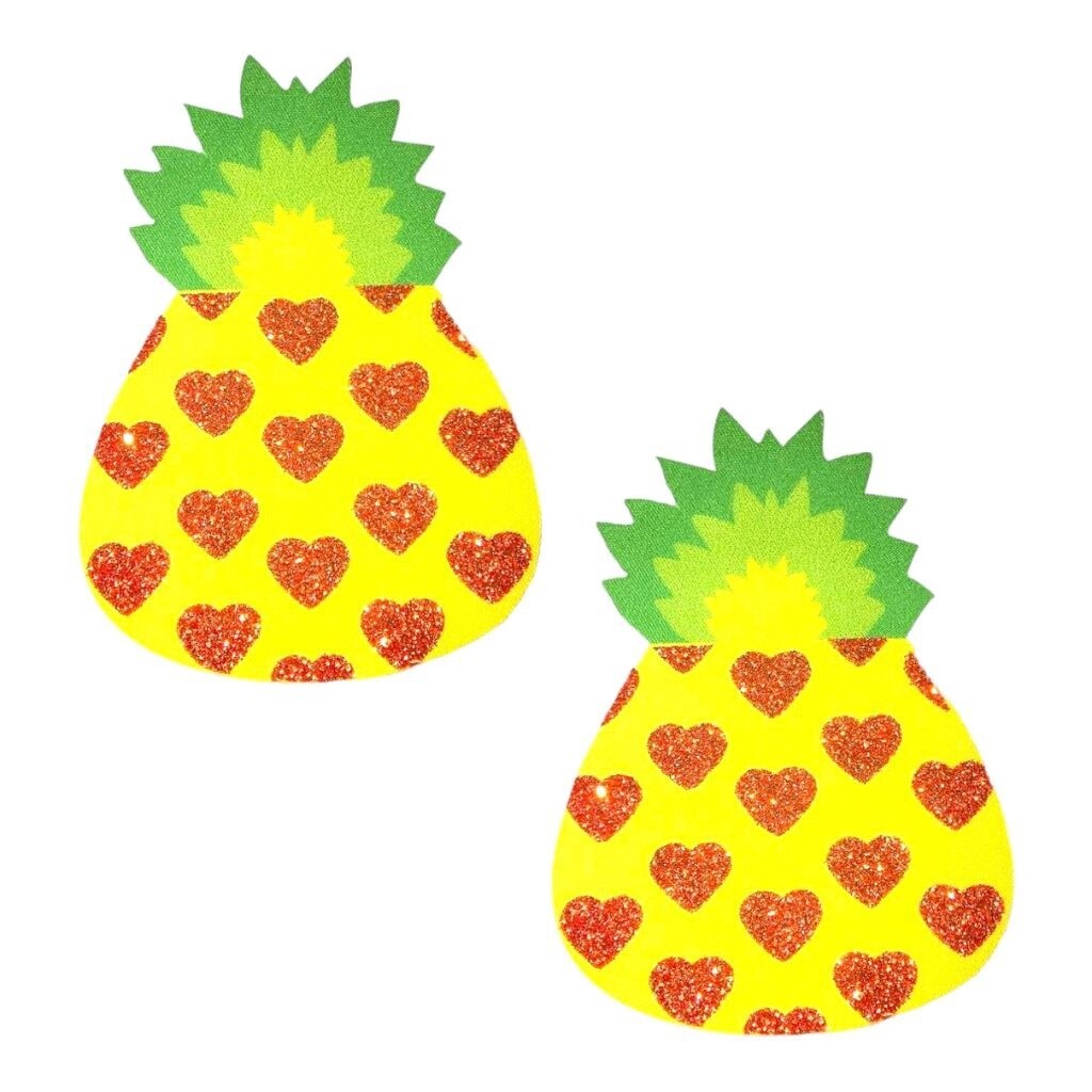 Pineapple Glitter Pasties